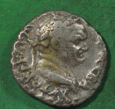 Moneda Hemidracma Provincial Romana Ar13 Plata Cesarea Vespasiana NIKE @0752 Foto 1 de 2