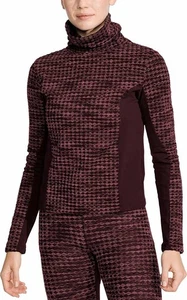 Camiseta Nike Pro HyperWarm cuello falso manga larga en Borgoña Crush talla grande 3X - Imagen 1 de 12