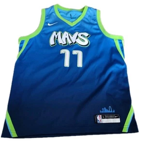 Luka Doncic Dallas Mavericks Mavs Jersey Youth L Swingman City Edition #77 - Picture 1 of 12