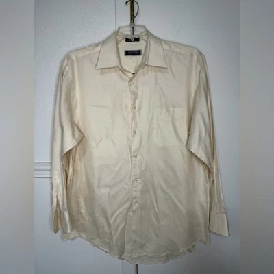 Camisa de vestir Roberto Villini crema para hombre Foto 1 de 4