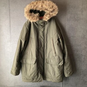 Y2K Gap Fur Jacket Military Archive 00S - Picture 1 of 10