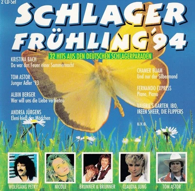 Doppel-CD - Schlager Frühling 94  - 32 Hits aus der Deutschen Schlagerparade  - Bild 1 von 4