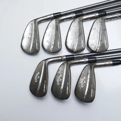 Used Callaway Apex MB Raw 2018 Iron Set / 4 - PW / Regular Flex - Image 1 of 4