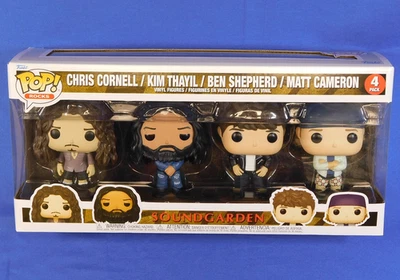 FUNKO POP ROCKS SOUNDGARDEN 4-PACK CHRIS CORNELL SET - Image 1 of 4