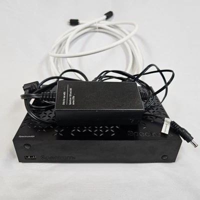 Spectrum 101-H Digital Video Receiver Box w/ Power Adapter & Coax Tested Working - Image 1 of 4