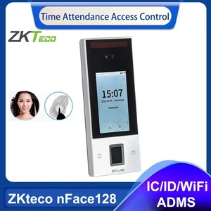 ZKTeco nFace128 ID/IC/Wifi Facial Fingerprint Recognition Attendance Machine - Picture 1 of 18