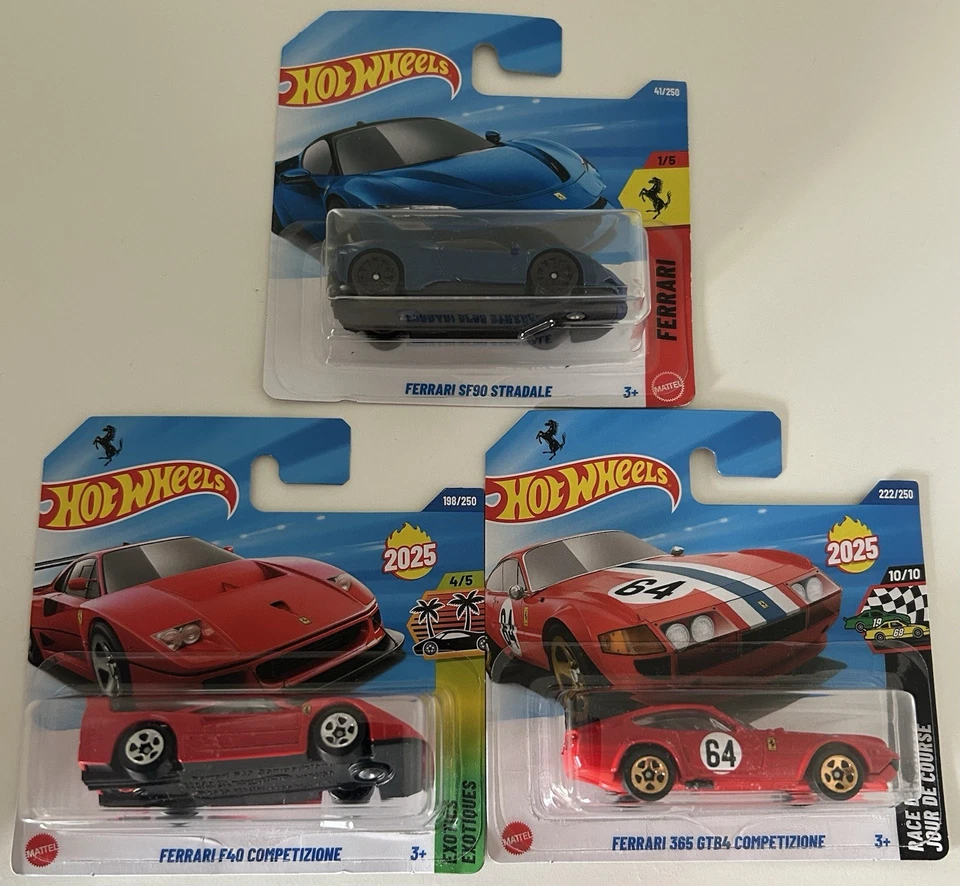 Mattel Hot Wheels Ferrari Bundle - Image 1 of 4