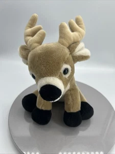 Juguete de peluche Bass Pro Shop marrón 8" ciervo reno con astas - Imagen 1 de 7