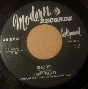 JIMMY BEASLEY Near You/II’m So Blue 45 on MODERN RARE - Foto 1 di 2