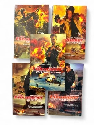 Don Pendleton Executioner Lot x5 Action Thriller PBs - Battle Cry, Fatal Combat Foto 1 de 4