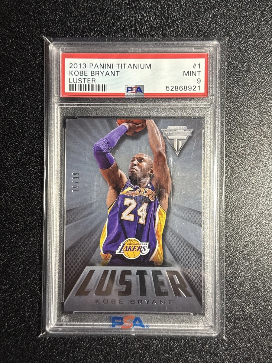 Panini Kobe Bryant Basketball Serial Numbered Sports Trading Cards