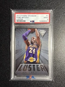 2013 Panini Titanium Kobe Bryant Luster /99 PSA 9 Pop 2 None Higher - Picture 1 of 2
