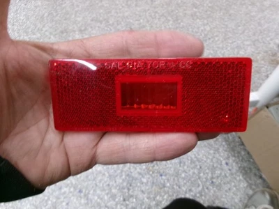 1970 Valiant Road Runner GTX Duster 71 Demon Mopar Rear Marker Lens Red 3403737 - Image 1 of 3