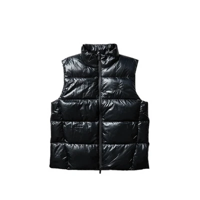 NIKE THERMA-FIT AIR JORDAN FLIGHT DOWN PUFFER VEST FV7273-010 BLACK SZ LARGE - Image 1 of 4