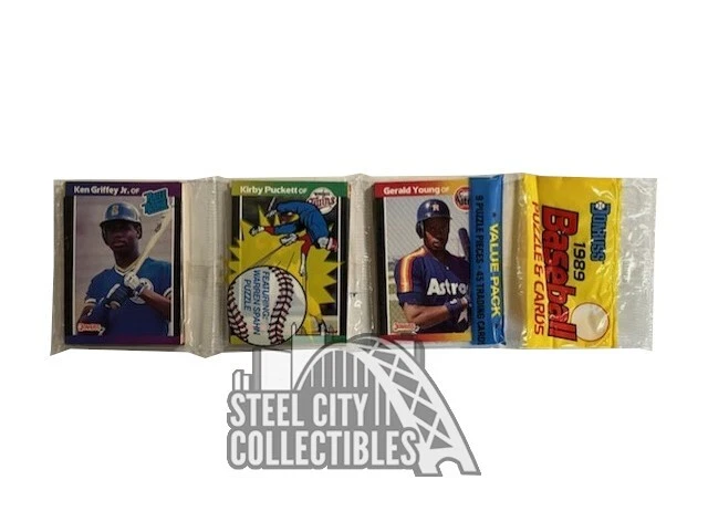 1989 DONRUSS RACK PACK WILL CLARK MVP TED POWER CRAIG McMURTRY