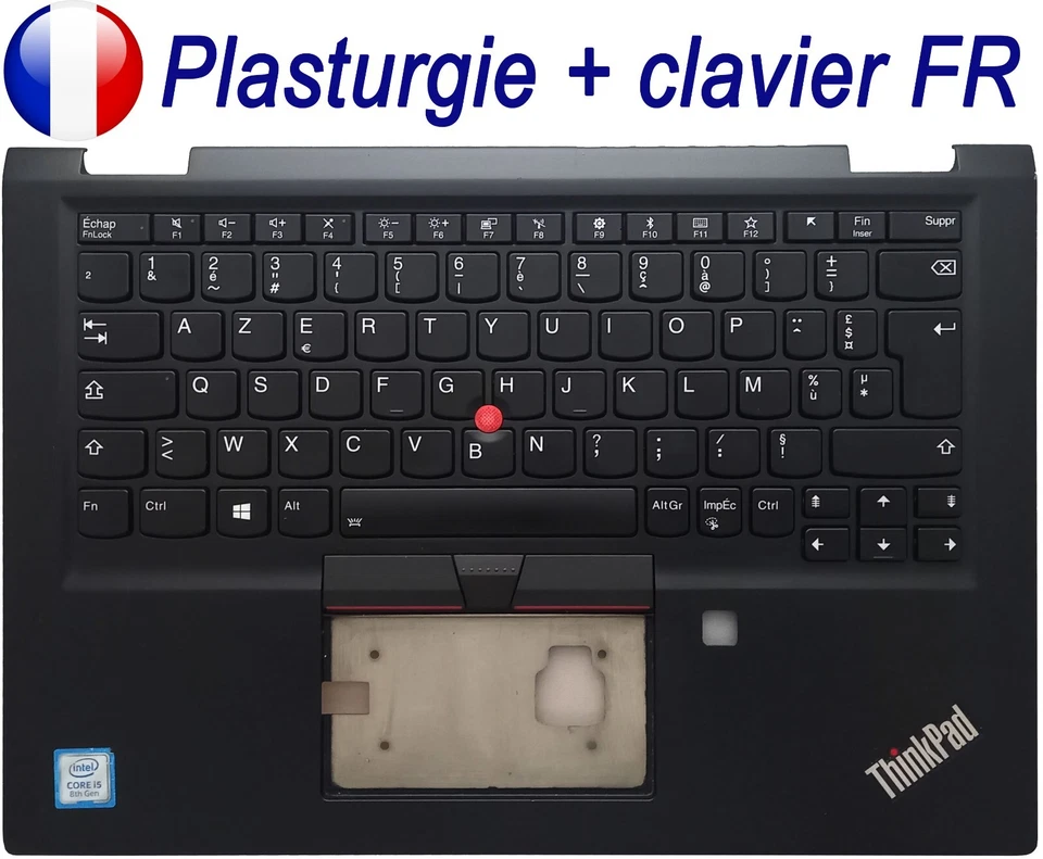 Plasturgie + Clavier pour LENOVO ThinkPad Yoga X390 20NN 20NQ WLAN - Photo 1/1