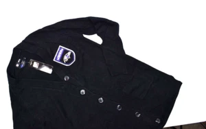 Women's NFL Baltimore Ravens Varsity Cardigan, Small/Medium - Picture 1 of 5
