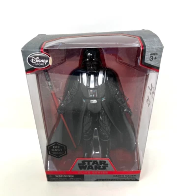 "Figura de acción Star Wars Elite Series Darth Vader Metal Die Cast 7"" Disney Store" Foto 1 de 4