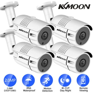 LOT KKMOON 1080P Analog Security Camera 3.6mm Lens Waterproof Night Vision S4G9 - Picture 1 of 13