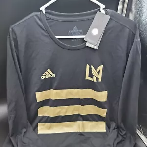 Adidas MLS Shirt Size 2XL LA Football Club Creator Knit Jersey Long Sleeve - Picture 1 of 4