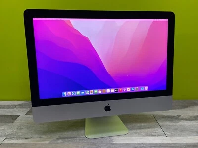 Apple 21.5" 4K iMac - 3.1GHz Core i5 - 8GB RAM - 1TB Fusion - macOS 12 Monterey - Image 1 of 4
