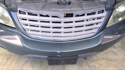 Used Front Grille fits: 2005 Chrysler Pacifica black w/chrome accent Front Grade Foto 1 de 4