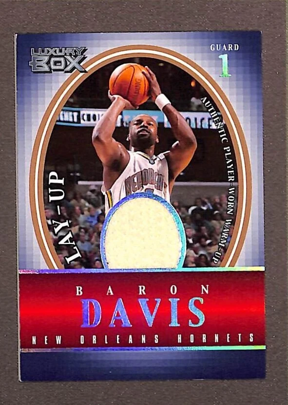 2004-05 Topps Luxury Box Lay-Up Relics Tier Reserved #LU-BD Baron Davis /200 - Image 1 of 3