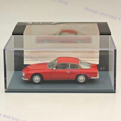 NEO SCALE MODELS 1/43 Alfa Romeo 2600 SZ 1967 Red Resin Car Limited Collection - Image 1 of 4