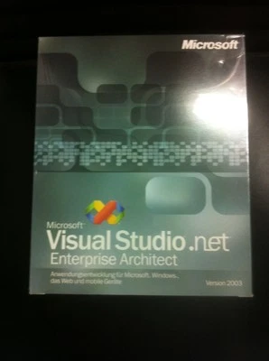 Microsoft Visual Studio .NET 2003 Enterprise Architect tedesco con fattura IVA - Immagine 1 di 2