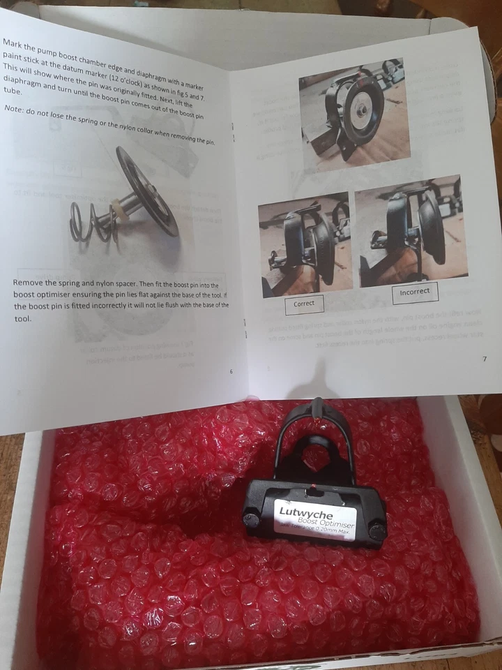 Herramienta de ajuste diésel a medida Lutwyche Boost Optimiser para landrover 200 y 300 tdi Foto 1 de 4