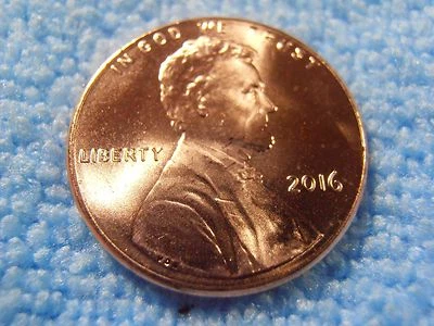 2016 P LINCOLN CENT - BU Nice red coin, FREE PROMPT SHIPPING! - Image 1 of 4
