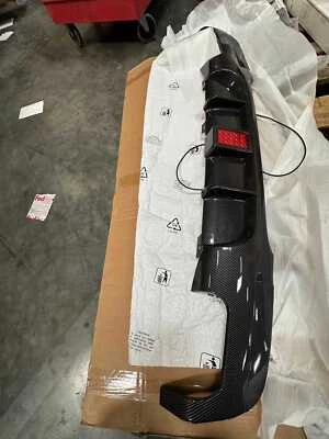 USED M3 Style Rear Diffuser w/RED LED Light For BMW E90 E91 M Sport 335i 330i - Image 1 of 4
