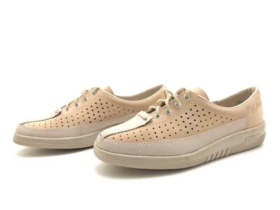 Remonte Damen Sneaker Gr. 38,5 Turnschuhe Schnürschuhe Halbschuhe Komfort Beige - Bild 1 von 4