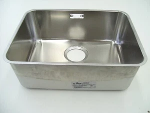 BLANCO KITCHEN UNDERMOUNT SINK STATURA450U 18L STAINLESS STEEL BOWL SINGLE - Picture 1 of 12