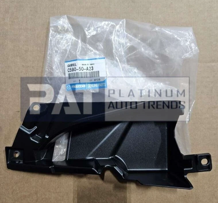 GENUINE MAZDA 5 2012-2015 FRONT BUMPER AIR GUIDE LH=DRIVER SIDE, C590-50-A23 Foto 1 de 1