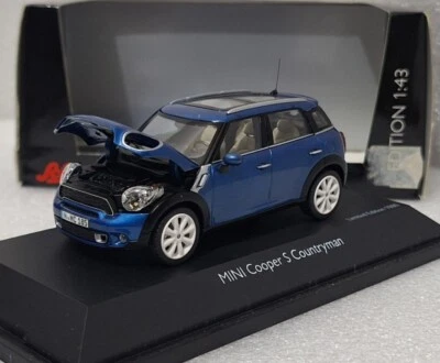 Mini Cooper S Countryman 2010 Blue 1:43 Schuco 07442 EXTREMELY RARE!! - Image 1 of 4