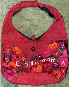 Embroidered Souvenir Bag from El Salvador  - Picture 1 of 7