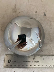 NO LOGO MB Vision Chrome Wheel Rim Center Hub Cover Cap 6 Lug C350-V S305-34 - Picture 1 of 3