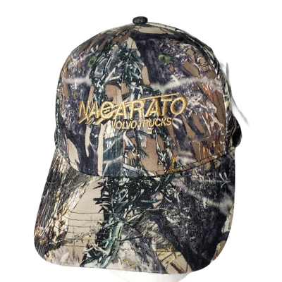 Nuevo Nacarato Volvo Trucks Sombrero Camuflaje Madera Verdadera Ajustable Gorra de Caza Para Hombre Foto 1 de 4