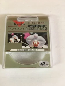 Kenko Close-Up Lens 43mm MC Filter No.2 Multi-Coated New #34 - Picture 1 of 3