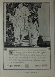 1918 Ivory Soap 99.44% Pure Magazine Print Ad - Picture 1 of 1