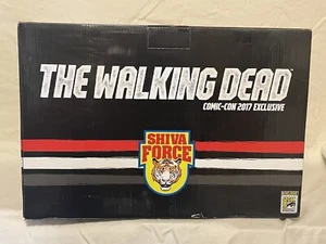 The Walking Dead Shiva Force 4 Action Figure Set SDCC Exclusive Color Comic Set! - Picture 1 of 6