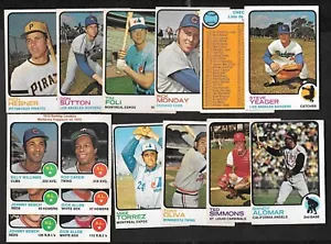 1973 OPC 73 O PEE CHEE TOPPS MLB BASEBALL CARD 1-132 SEE LIST  - Picture 1 of 253