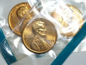 1978 Lincoln Cent 1c in US Mint Cellophane *COMBINED SHIPPING* - Picture 1 of 2