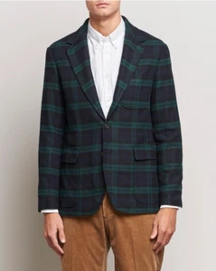 Polo Ralph Lauren Tartan Wollmischung kariert Sport Mantel Blazer 42R, NEU $ 448 - Bild 1 von 18