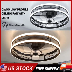 Modern embedded ceiling fan, adjustable intelligent bladeless ceiling fan 3color - Picture 1 of 8