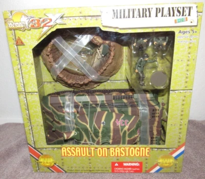 Juego de tanques Asalto a Bastoña Juguetes Siglo XXI Escala 1:32 Segunda Guerra Mundial Rey Tigre Alemán Foto 1 de 2