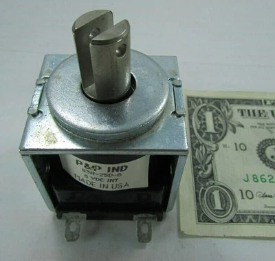 MAGNET SCHULTZ Heavy Duty USA 6VDC Pull Type D-Box Solenoid Actuators Coils 1/2" Ram 53H-25D-6