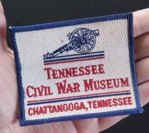 Vintage TENNESSEE CIVIL WAR MUSEUM CHATTANOOGA TN Embroidered Vintage PATCH - Picture 1 of 7