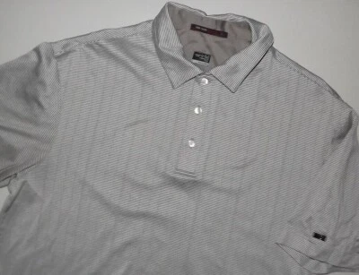  TIGER WOODS COLLECTION NIKE MENS LARGE GOLF POLO Shirt S/S N876 - Image 1 of 2